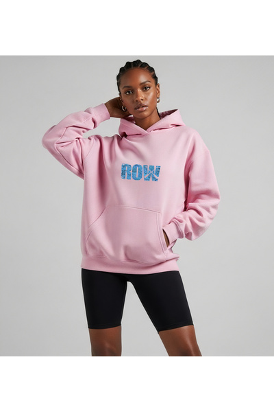 Bheka Concept Rowing Themed Printed Oversize Hooded Unisex Sweatshirt Hoodie