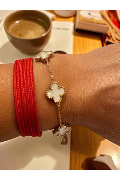 Bo Takı ve Aksesuar Steel Clover Bracelets