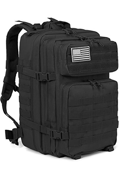 Generic 45L Military Tactical Backpacks Molle Army Assault Pack 3 Day Bug Out Bag Hiking Treeking Rucksack F