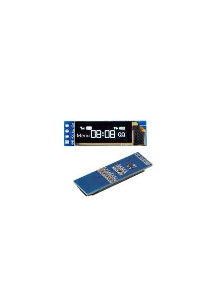 HGRSTORE شاشة عرض LCD OLED تسلسلية I2C IIC مقاس 0.91 بوصة 128 × 32 من Kiro&Seeu وحدة DIY
