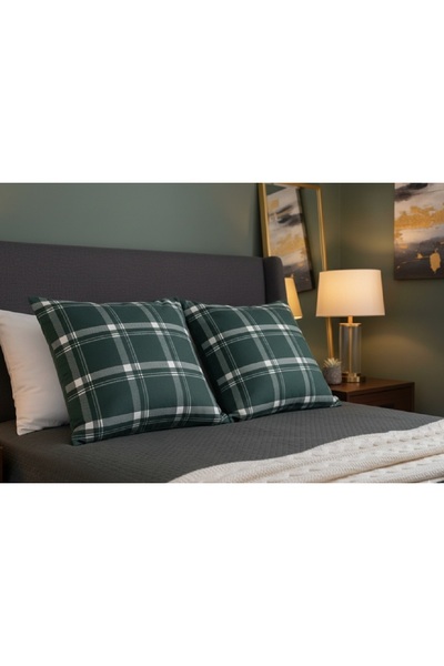 Zorluteks Σετ Μαξιλαροθήκες Ranforce – 2 Τεμάχια 50x70 εκ. με φερμουάρ