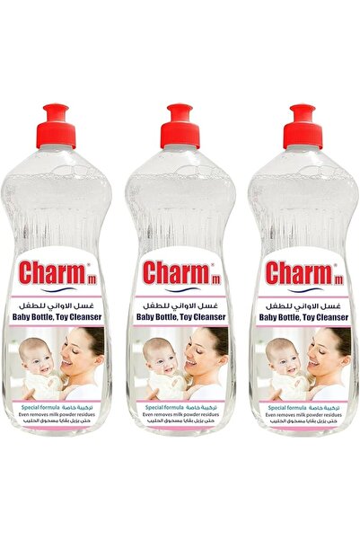 Generic منظف زجاجات الأطفال والألعاب من تشارم، سعة 1 لتر