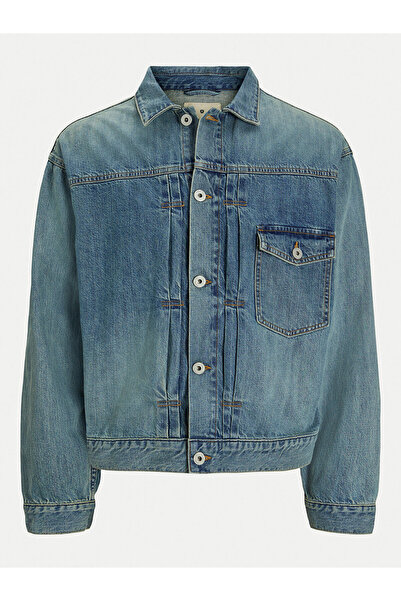 Jack & Jones Ανδρικό τζιν μπουφάν Jack Jones 12272525 Μπλε