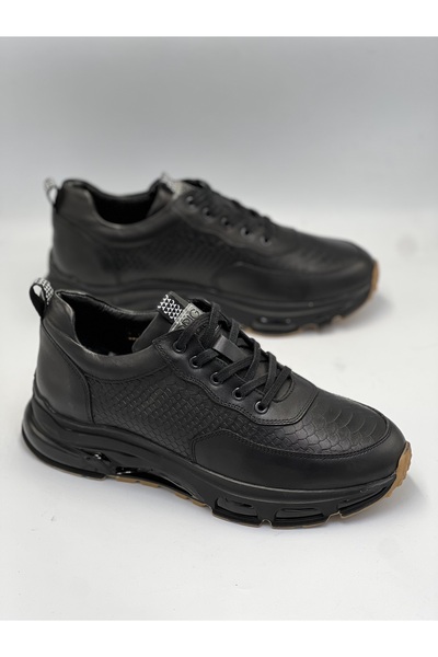 GÜLERSHOES Garantili Hakiki Deri Mevsimlik Ortopedi Su Geçirmez Erkek Şık Tarz Ayakkabı 40-41-42-43-44 Numara