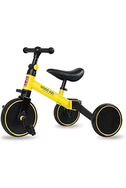 Generic دراجة ثلاثية العجلات 4 في 1 للأطفال بعمر من 1.5 إلى 5 سنوات، دراجة ثل...