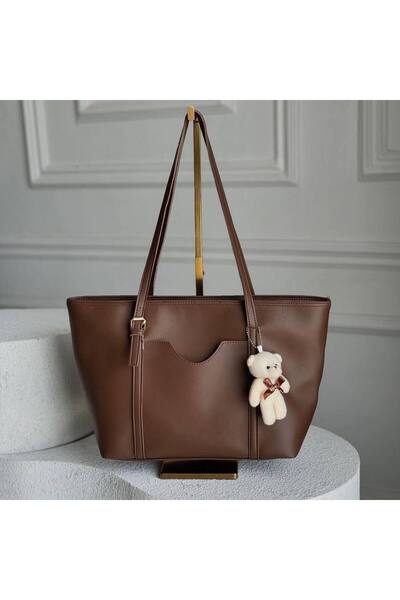 Marvelis حقيبة كتف نسائية من CUBBY مع هدية دمية دب