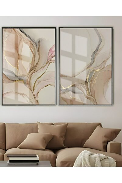 Harikabirev HARİKABİREV | COMBINAT DE CULORI SOFT SOYUT (ROSIE) | TABLO DE ST...