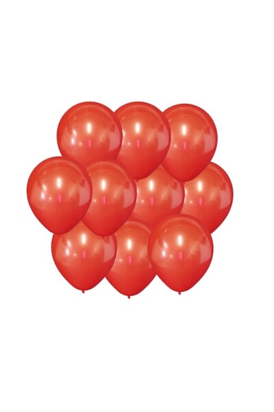 Baloane Sofia Set 10 baloane latex, roșii, 28 cm