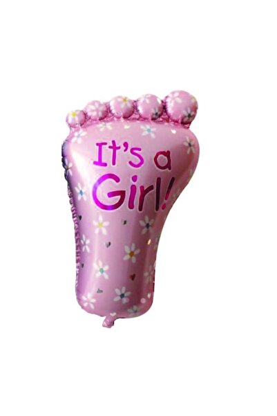 OEM Ροζ μπαλόνι σε σχήμα ποδιού 24*45 cm