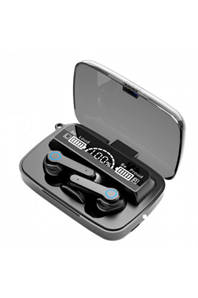 Poro Online Căști intraauriculare Bluetooth TWS M 19 cu afișaj de încărcare