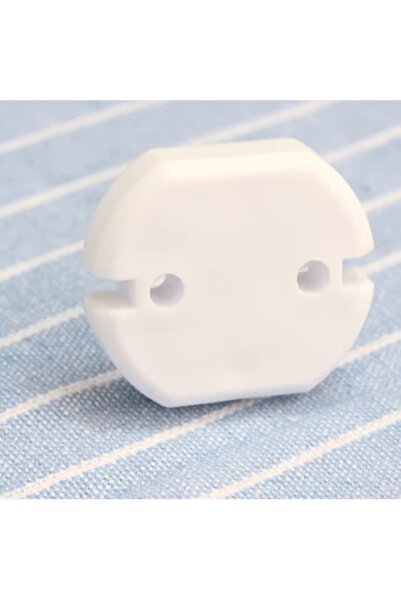 FONIX SafePlug Guard – Set 6 Plug Protectors for Child Safety, Easy to Install, Durable PVC, White