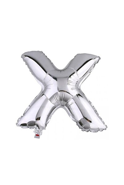 OEM Φόλιε με γράμμα Χ, ESB, 35 cm, Ασημί