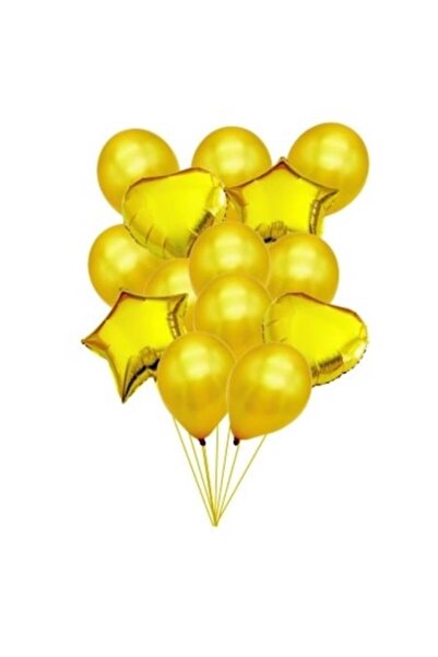 OEM Set baloane aurii 14 buc 80 cm