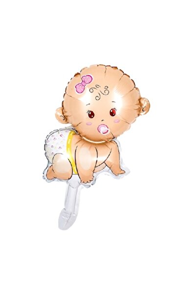 OEM Baby foil balloon pink 80cm