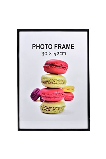 OEM Ramă foto decorativă, neagră, plastic, A3, 30x42cm