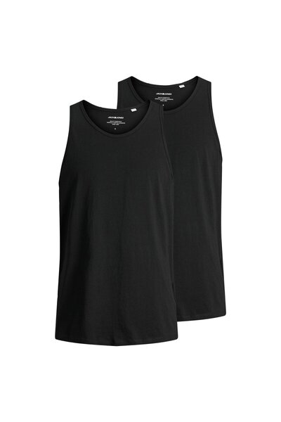 Jack & Jones Jack Jones Ανδρικό Σετ 2 Φανελάκια 12133910 Μαύρο