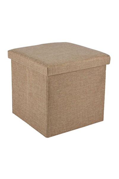 Kopenpal Πτυσσόμενο σκαμπό αποθήκευσης, Kopenpal, Καφέ, MDF, 30x30x30 cm