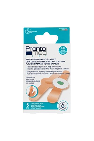 MYONNA IT & E- COMMERCE Prontomed Salicylic Acid Treatment Plasters, Medium, 5 pcs - MYONNA