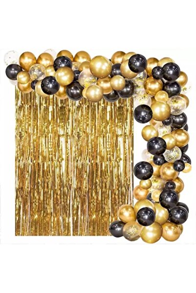 OEM Balloon Arch Set for Major Event + Decorative Curtain 111 Pieces