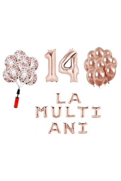 Domi Party & Gifts Set 33 baloane, Domi Party & Gifts, La mulți ani aniversar...