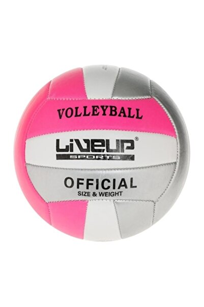 OEM Minge de volei, PVC, roz/alb, Nr.2, 13.3~13.7cm