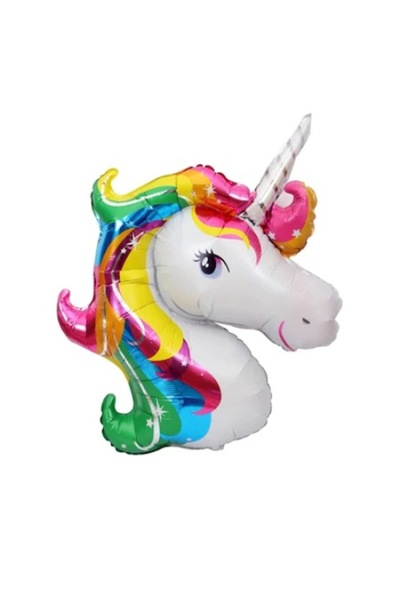 OEM Balon folie gigant cu unicorn, curcubeu, 110 cm