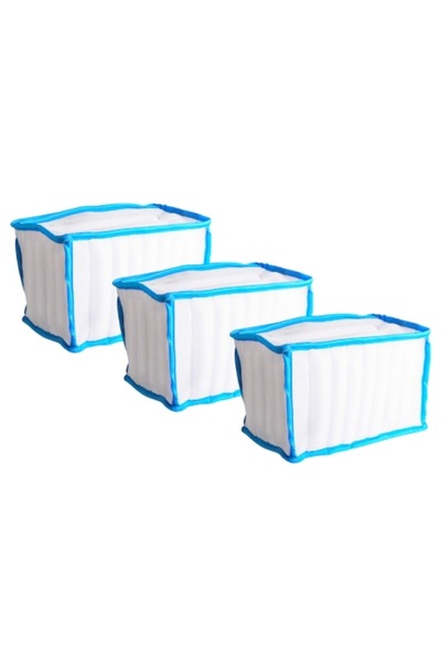 easyCTRL Set 3 x saci de spălat încălțăminte, protecție din spumă, 33 x 19 x ...
