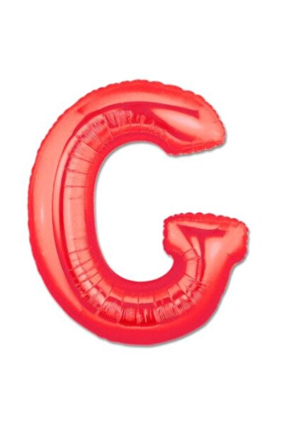 OEM Balon folie litera G, ESB, 40 cm, roșu
