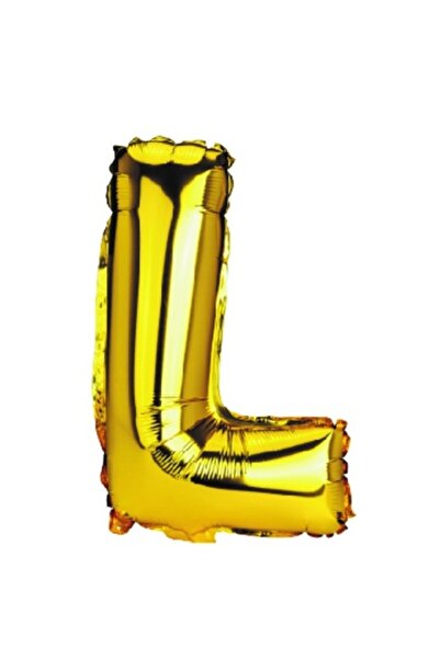 OEM Balon Litera L, Auriu, 40cm
