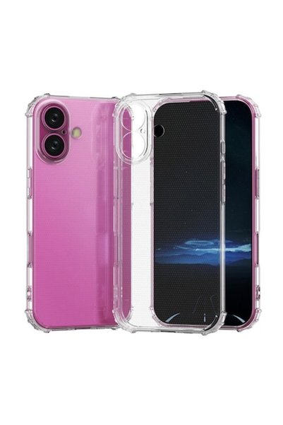 FONIX Силиконов калъф за iPhone 17, Удароустойчиви ъгли, Защита на камерата, ...