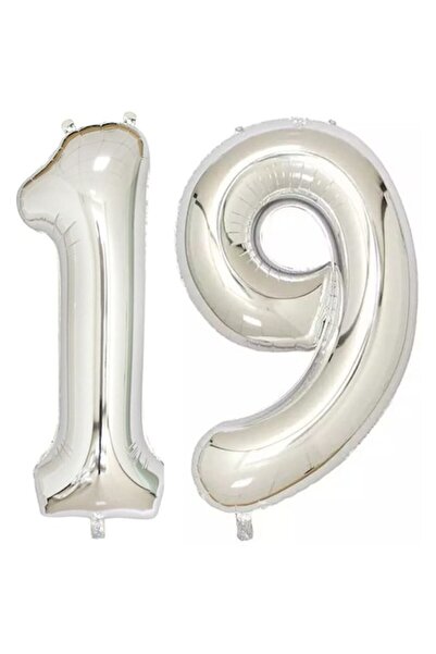 Domi Smart Business Balon folie figurină, Domi Party & Gifts, argintiu, număr...