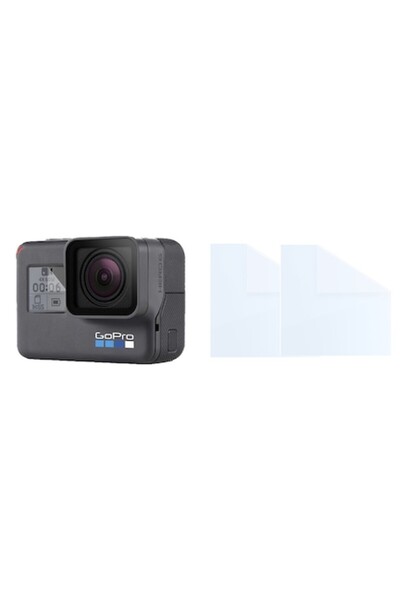FONIX Комплект филми за GoPro Hero 6, ЗАЩИТА НА ОБЕКТИВА, 2 силиконови филма