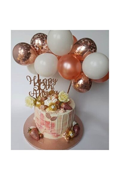 Domi Party & Gifts Topper din baloane pentru decor tort,