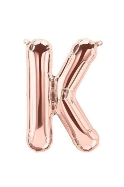 OEM Balon Folie Litera K, ESB, 40 cm, Rose Gold