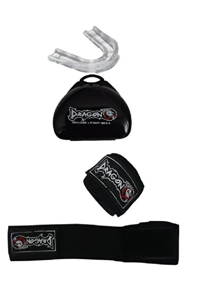 Dragondo Boks Bandajı Elastik Bandaj 5 metre (çift) Ve Dişlik 2'li Set Giftoom