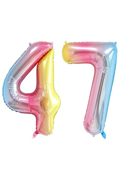 Domi Party & Gifts Set de 2 baloane folie cu numere, Domi Party & Gifts, Curc...