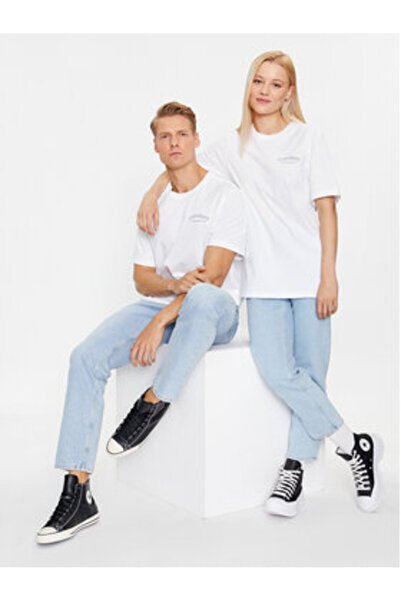 Converse Unisex T-Shirt 10025913-A01 Λευκό