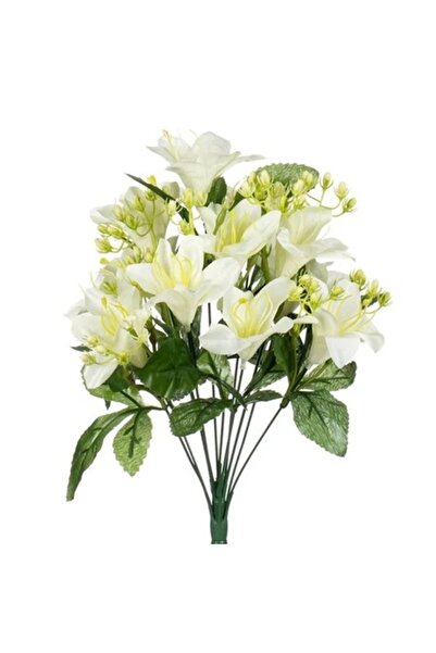 WiLi Buchet Flori Artificiale, Wili, Alb, 40cm