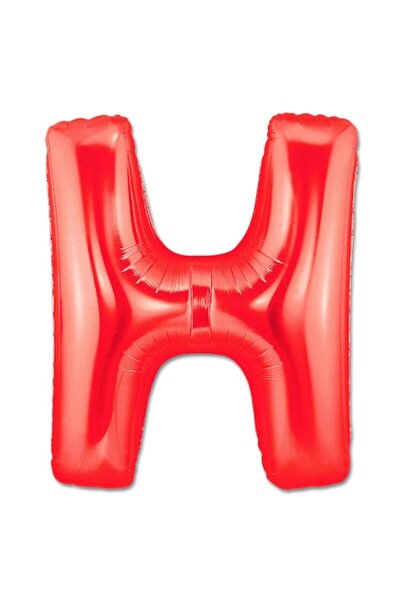 OEM Balon folie litera H, ESB, 40 cm, roșu