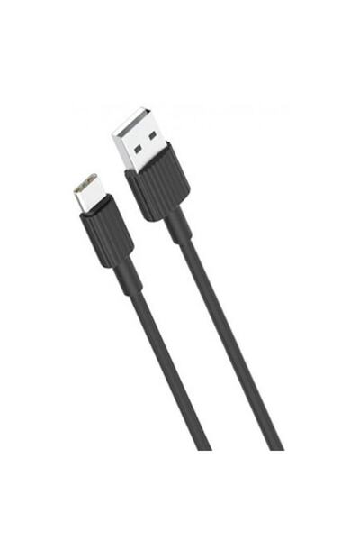 FONIX ElectroCharge Glide USB-C Data/Charging Cable, 2A, 1m, Black
