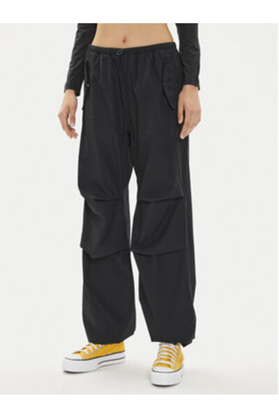 Converse Γυναικείο Παντελόνι από Υφασμάτινο 10026399-A01 Μαύρο
