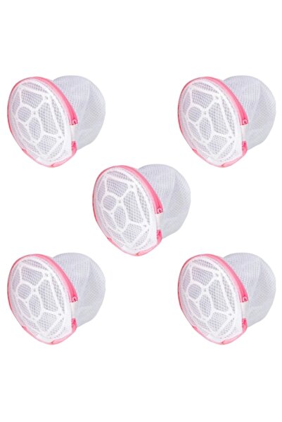 easyCTRL Комплект от 5 торбички за пране на сутиени и бельо със защитна ролка...