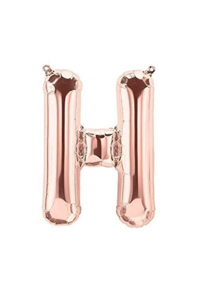 OEM Φούσκα με το γράμμα H, ESB, 35 cm, ροζ χρυσό