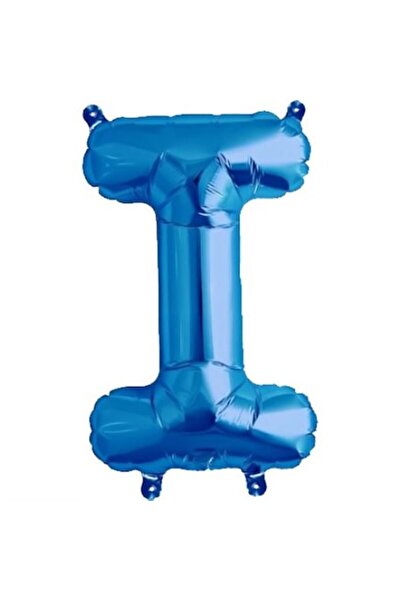 OEM Фолиев балон буква I, ESB, 35 см, син