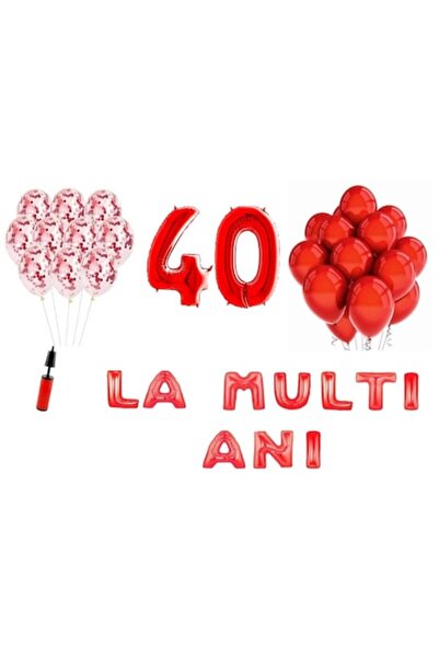 Domi Party & Gifts Set 33 baloane, Domi Party & Gifts, La mulți ani aniversar...