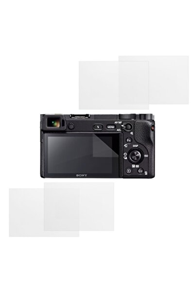 COMANDO Set de protecție compatibil cu Sony A6400, 4 folii din silicon Focus ...
