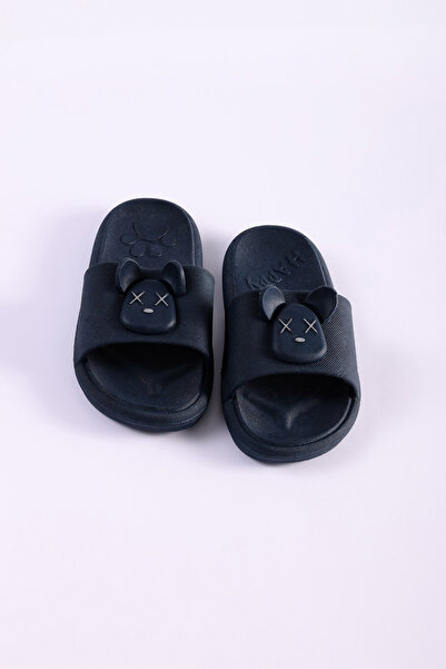 saramary Сині дитячі тапочки з фігурками тварин, нековзна підошва, зручні для щоденного носіння вдома, біля басейну, на пляжі, влітку.