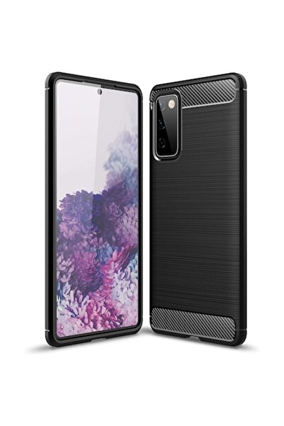 Nobrand Husă de telefon, Carbon, Pentru Samsung G780 Galaxy S20 FE, Negru