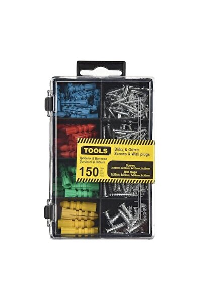 OEM Set Suruburi si Dibluri, colorate, de diferite marimi - 150buc