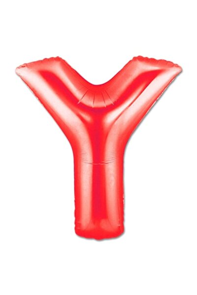 OEM Foil Balloon Letter Y, ESB, 35 cm, Red